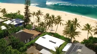 Living at Pipeline, North Shore of Oahu, Hawaii