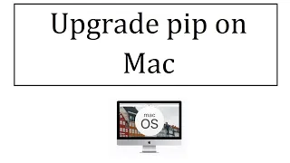 How to Upgrade pip on Mac | Amit Thinks | command to upgrade pic