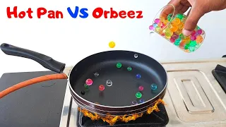 गर्म तवे पर पानी की गोलियां डालो और कमाल देखो | Orbeez Balls VS Hot Pan |