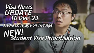 【Visa Update】Media Coverage on 485 Visa age issue & NEW! Student Visa Prioritisation!