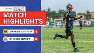 M24: Kerala Blasters FC 4-0 RF Young Champs | Match Highlights | RF Development League