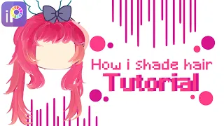 How i shade hair tutorial || Gacha club || by: Keiojust-Kira