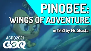 Pinobee: Wings of Adventure by Mr_Shasta in 19:21 - Awesome Games Done Quick 2021 Online