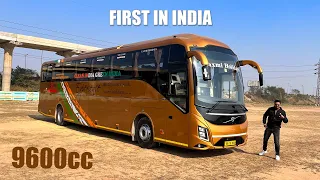 I Drove A Luxury Bus Volvo 9600 First Bus In India मजा ही आया