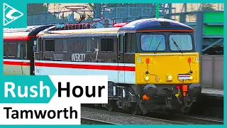RUSH HOUR Trains at Tamworth (WCML) 26/01/2022
