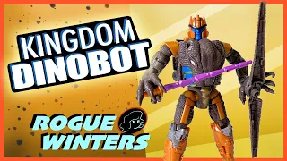 Transformers Kingdom Voyager DINOBOT Review - Rogue Winters