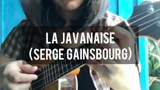 La Javanaise - Serge Gainsbourg (ukulele cover + fingerpicking tab in vid. desc.)