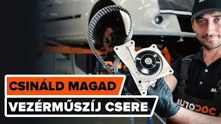 RENAULT CLIO 3 vezérműszíj készlet és vízpumpa csere [ÚTMUTATÓ AUTODOC]