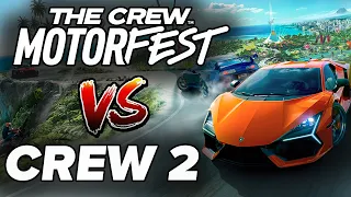 The Crew Motorfest vs The Crew 2 - 15 BIGGEST CHANGES