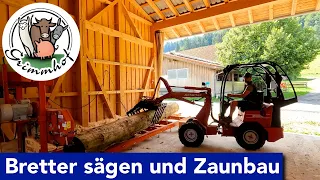 FarmVLOG#174 - Siloballen, Bretter und lustige Kälber