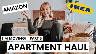 HUGE APARTMENT SHOPPING HAUL | IKEA, Target, Amazon, & more!