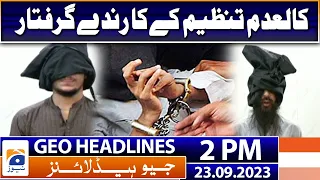 Geo Headlines Today 2 PM | Karachi weather to remain hot, humid for next 3 days | 23 September 2023