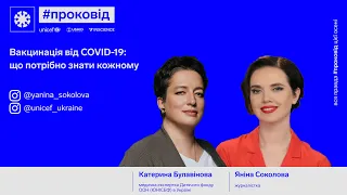 Вакцинація від COVID-19: що потрібно знати кожному | Яніна Соколова