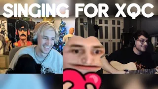 Singing for xQc and Chat