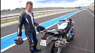 J'ÉTAIS PAS PRÊT    FULL GAZ EN BMW S1000RR!