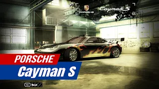 NFS Most Wanted - PORSCHE CAYMAN S •  Free Roam and Pursuit