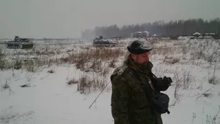 Синявинские высоты 21.01.18. Военная реконструкция. Операция ИСКРА.