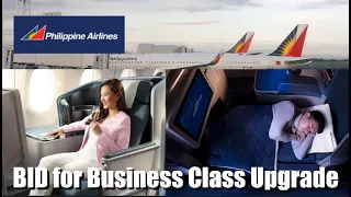 PAL Upgrade to Business Class Sydney to Manila PR212