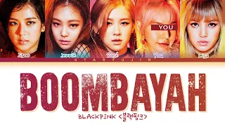 [Karaoke Ver.] BLACKPINK "BOOMBAYAH" Lyrics (5 Members Ver.) || REQUESTED