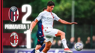 Bonomi's scores but not enough to beat Bologna | Bologna 2-1 AC Milan | Highlights Primavera