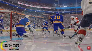 Florida Panthers vs Buffalo Sabres 4K! Full Game Highlights! NHL 22 PS5 Gameplay