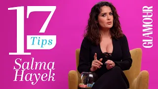 Salma Hayek revela su ritual antes de una alfombra roja | 17 tips | Glamour México y Latinoamérica