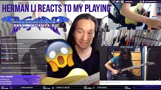 Herman Li Reacts to my DragonForce Covers