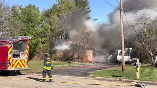 Brighton Area Fd residential Structure Fire