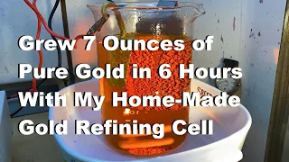 Electrolytic Gold Refining Cell Pt2