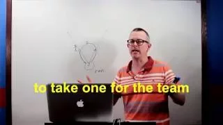 Learn English: Daily Easy English 0986: take one for the team