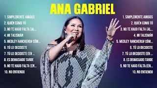 Ana Gabriel ~ Anos 70's, 80's ~ Grandes Sucessos ~ Flashback Romantico Músicas