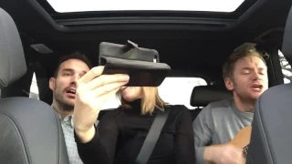 Carpool karaoke med Peter, Bruno och Matilda