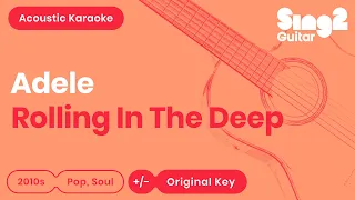 Rolling In The Deep Karaoke | Adele (Karaoke Acoustic)
