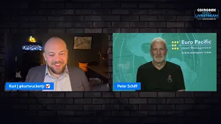 Peter Schiff sees value of Bitcoin with Tokenized Gold | Weekly Livestream #short