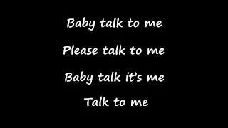 Talk to me - Yodelice (lyrics)