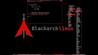 Blackarch Linux Hacking System #cybersecurity #hackers #hacking #ethicalhacking