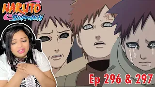 Gaara VS. His Father | A Father's Hope A Mother's Love | Naruto Shippuden Episode 296 & 297 Reaction