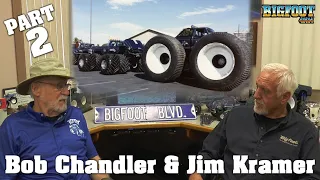 Part 2 Bob Chandler & Jim Kramer Facebook Live interview - BIGFOOT Monster Truck