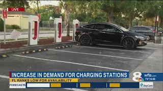 Florida ranked 8th for least accessible state to charge your electric car