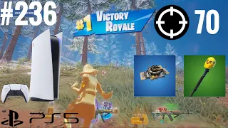 70 Elimination Solo vs Squads Full Gameplay Wins (Fortnite Chapter 5 Season 2 PS5)