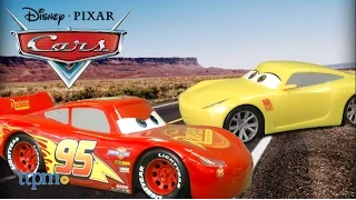 Cars 3 Movie Moves Lightning McQueen & Cruz Ramirez from Mattel