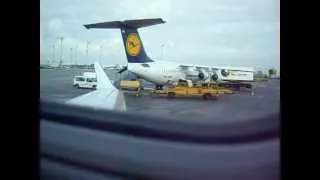 Lufthansa CityLine CRJ900 Landing at Munich Airport