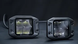 Hella Black Magic - 3.2” Cube Kit Flood LED Overview