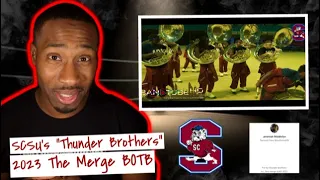 BandHead REACTS to South Carolina State  "Thunder Brothers" - The Merge BOTB  (2023)