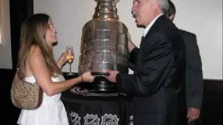 Black Hawks Stanley Cup , Coach Q. at Rehersal Dinner_1.wmv