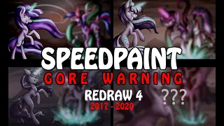 [MLP SPEEDPAINT] Friendship is gone! redraw 4 /GORE/13+/