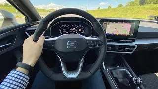 2022 Seat Leon IV [1.5 EcoTSI 130 HP] | Test Drive #107 | POV Driver. TV