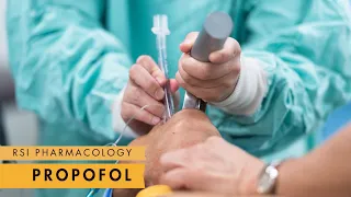 Propofol - Rapid Sequence Intubation