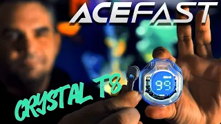 Acefast Crystal T8 новейшие наушники с превосходным дизайном и Bluetooth 5.3