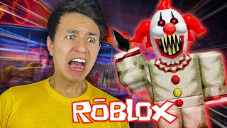 ¡¡APARECE UN PAYASO ASESINO en ROBLOX!! * HAGO PARKOUR para ESCAPAR